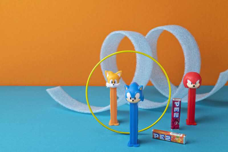 Sonic PEZ Dispenser & Candy, Sonic the Hedgehog