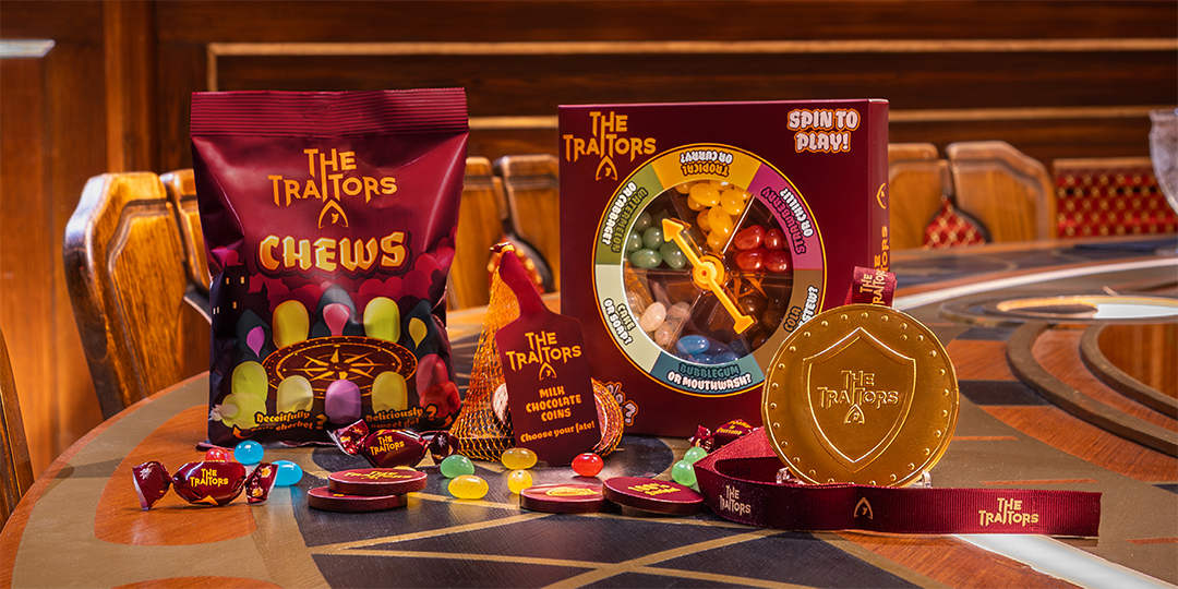 The Traitors Confectionery Range